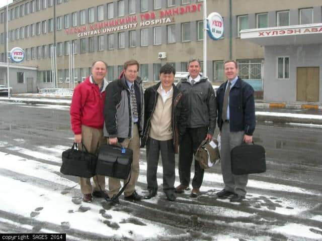 Education team Hospital 1 Ulaanbataar Mongolia